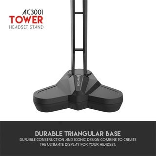 Giá Đỡ Tai Nghe Gaming FANTECH AC3001 TOWER Thiết Kế Chắc Chắn Chống Trượt - Hàng Phân Phối Chính Hãng