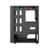 VỎ MÁY TÍNH VITRA CERES V308 ARGB KÈM 1FAN RGB MÀU ĐEN