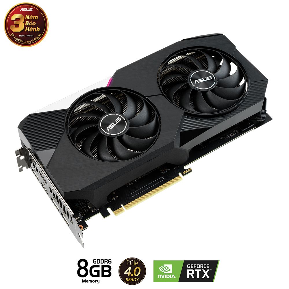 VGA ASUS Dual RTX 3060 Ti O8G V2