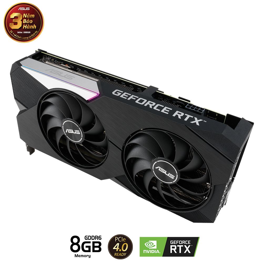 VGA ASUS Dual RTX 3060 Ti O8G V2