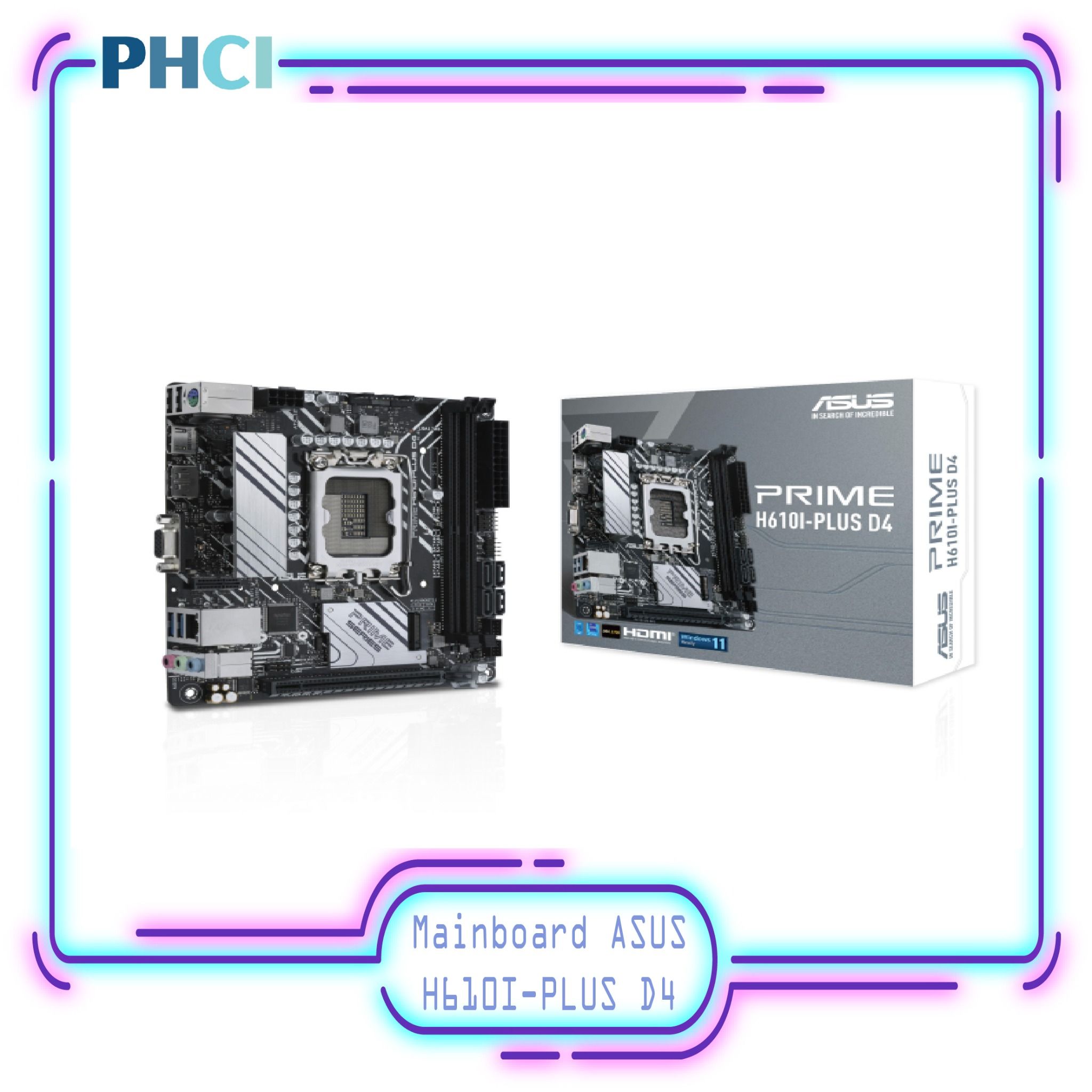 Mainboard ASUS PRIME H610I-Plus D4