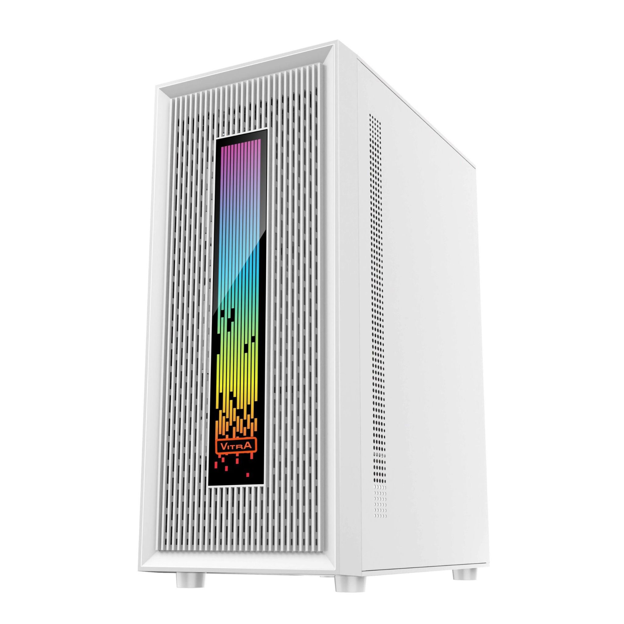 Vỏ case VITRA CERES V308 ARGB KÈM 1FAN RGB Màu trắng