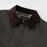 Áo Khoác Jacket Nam LIZARD Phối Cổ Nhung J149