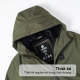 Áo khoác lót lông LIZARD 2 lớp cho nam 1FW22J012