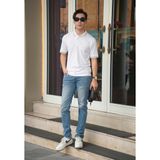 Quần jean nam cao cấp LIZARD basic co dãn - 1SP23P108
