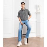 Áo polo nam cao cấp LIZARD có cổ ngắn tay 1SP23T003