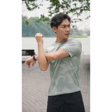 Áo thun thể thao nam LIZARD loang màu - 1SP23T143