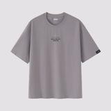Áo T-shirt Nam màu Xám in chữ 1SS24TS006