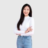 Áo thun nữ LIZARD crop top dài tay bèo xoắn nữ 2SS23T023
