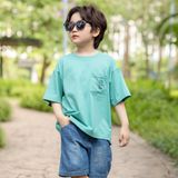 Áo T-shirt trẻ em Unisex họa tiết thằn lằn TS070