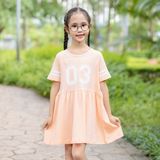 Váy Liền Thân Bé Gái LIZARD Thiết Kế Hai Tầng Bồng Bềnh DR081