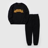 Bộ Nỉ Unisex LIZARD Chất Liệu Cotton Da Cá S180