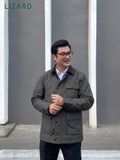Áo Khoác Jacket Nam LIZARD Phối Cổ Nhung J149