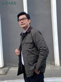 Áo Khoác Jacket Nam LIZARD Phối Cổ Nhung J149
