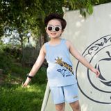 Bộ bé trai ba lỗ LIZARD 4SP23T117