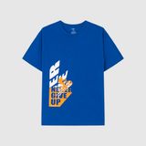 Áo T-shirt nam LIZARD in chữ Never Give Up - H20