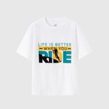Áo T-shirt Nam - Bé Trai LIZARD 4SS23TS006 H22