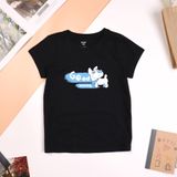 Áo T-shirt bé gái LIZARD in họa tiết Good Morning 4SS23TS007 H13