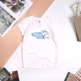 Áo T-shirt bé gái LIZARD in họa tiết Good Morning 4SS23TS007 H13