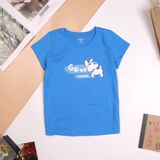 Áo T-shirt bé gái LIZARD in họa tiết Good Morning 4SS23TS007 H13