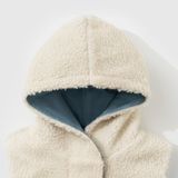 Áo Gile LIZARD Khoác Giả Lông Cừu T046