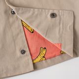 Áo khoác parka bé gái LIZARD măng tô kaki phong cách Hàn Quốc - 5FWJ003