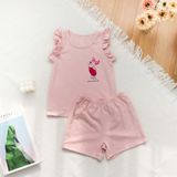 Bộ mặc nhà bé gái LIZARD in hình chú heo xinh xắn 5SP23T115