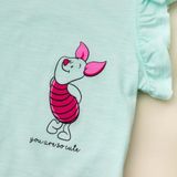 Bộ mặc nhà bé gái LIZARD in hình chú heo xinh xắn 5SP23T115