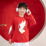 Áo Sweater Unisex cho trẻ em LIZARD 6SS23W015