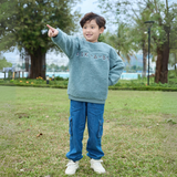 Áo Sweater LIZARD cho bé họa tiết PEEK-A-BOO W109
