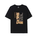 Áo thun ngắn tay Unisex hiện đại LIZARD nhiều màu họa tiết in cao cấp 3SS23TS017