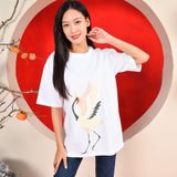 Áo thun ngắn tay Unisex hiện đại LIZARD nhiều màu họa tiết in cao cấp 3SS23TS017