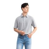 Áo polo nam cao cấp LIZARD kẻ sọc có cổ ngắn tay 1SP23T004
