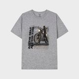 Áo T-shirt nam LIZARD áo thun Motorcycle in chữ All The Gear All The Time H-24