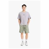 Áo T-shirt Nam màu Xám in chữ 1SS24TS006