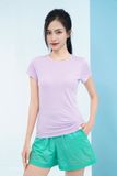 Áo thun T-Shirt nữ Cotton Modal cao cấp LIZARD co giãn, thấm hút tốt, bền màu 2SP23T046