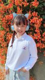 Áo polo trẻ em LIZARD dài tay 6SS23J024