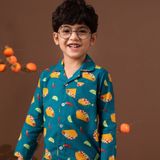 Set pyjama LIZARD unisex cho bé trai bé gái 2LS22W038-B