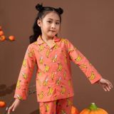 Set pyjama LIZARD unisex cho bé trai bé gái 2LS22W038-B