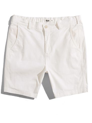 SHORT KAKI WHITE