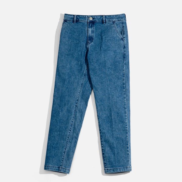 JEANS DARK BLUE TROUSERS 01