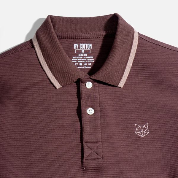 DARK PURPLE FOX POLO