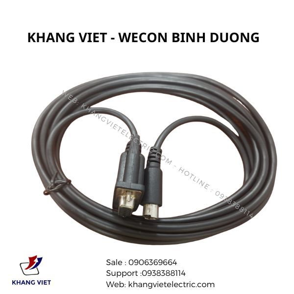 CABLE KẾT NỐI HMI WECON - PLC MITSUBISHI