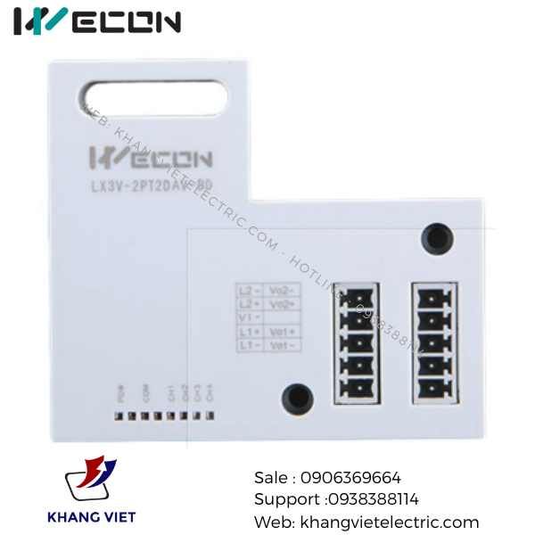 MODULE PLC WECON LX3V-2DAV-BD