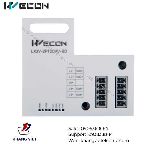 MODULE PLC WECON LX3V-2PT2DAI-BD