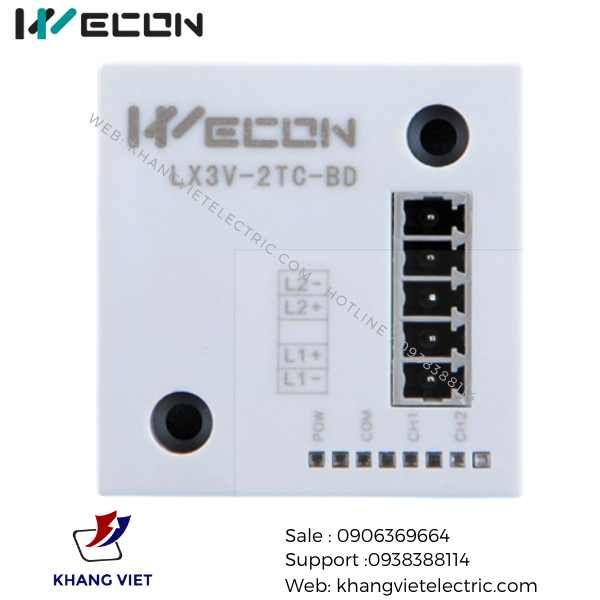 MODULE PLC WECON LX3V-2TC-BD