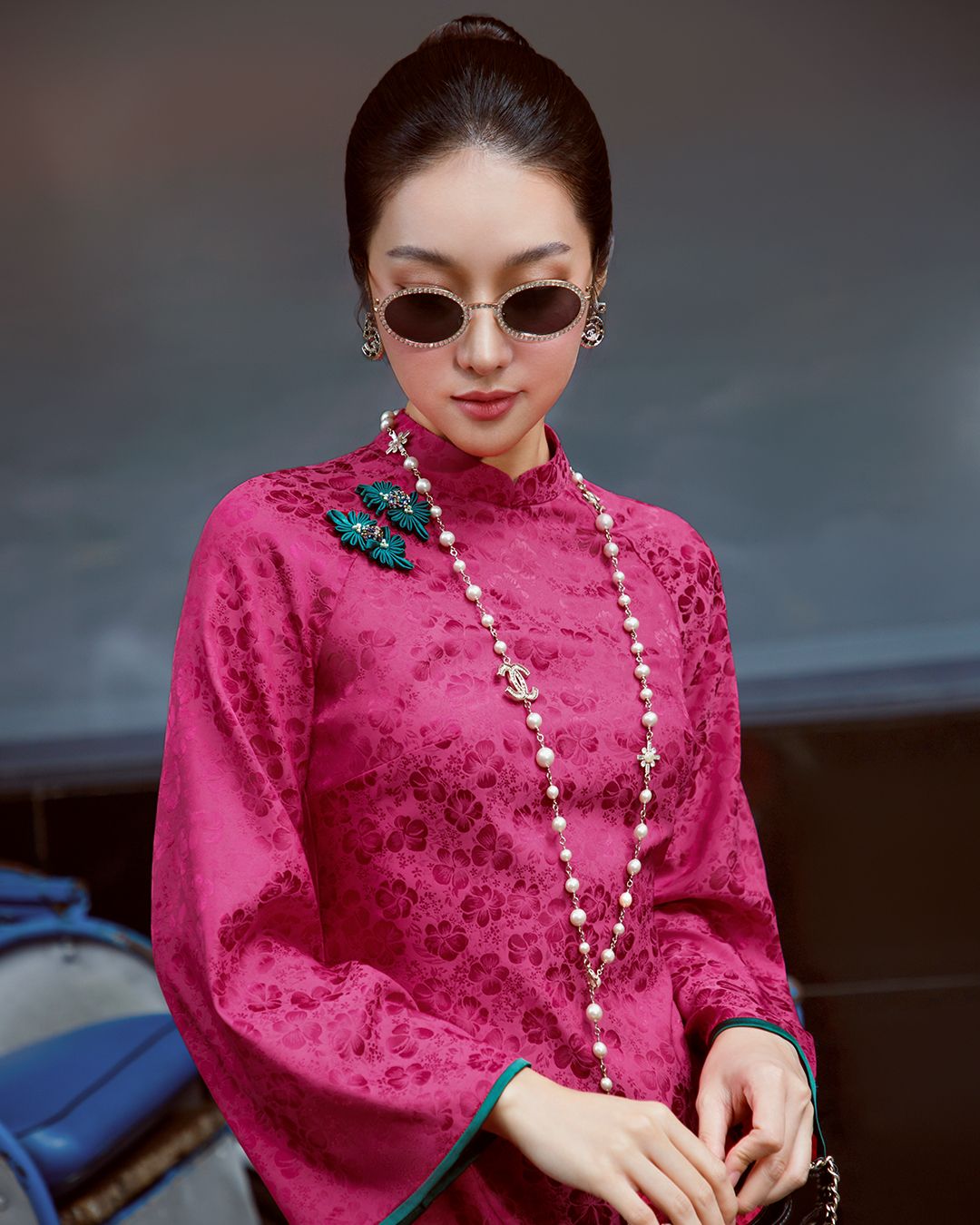 SET ÁO DÀI XUÂN CHÂU K CLOSET S2018