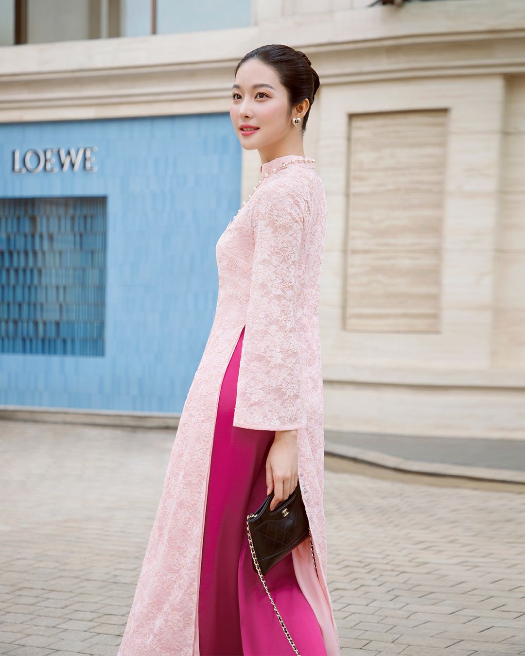 SET ÁO DÀI XUÂN ĐAN K CLOSET S2011