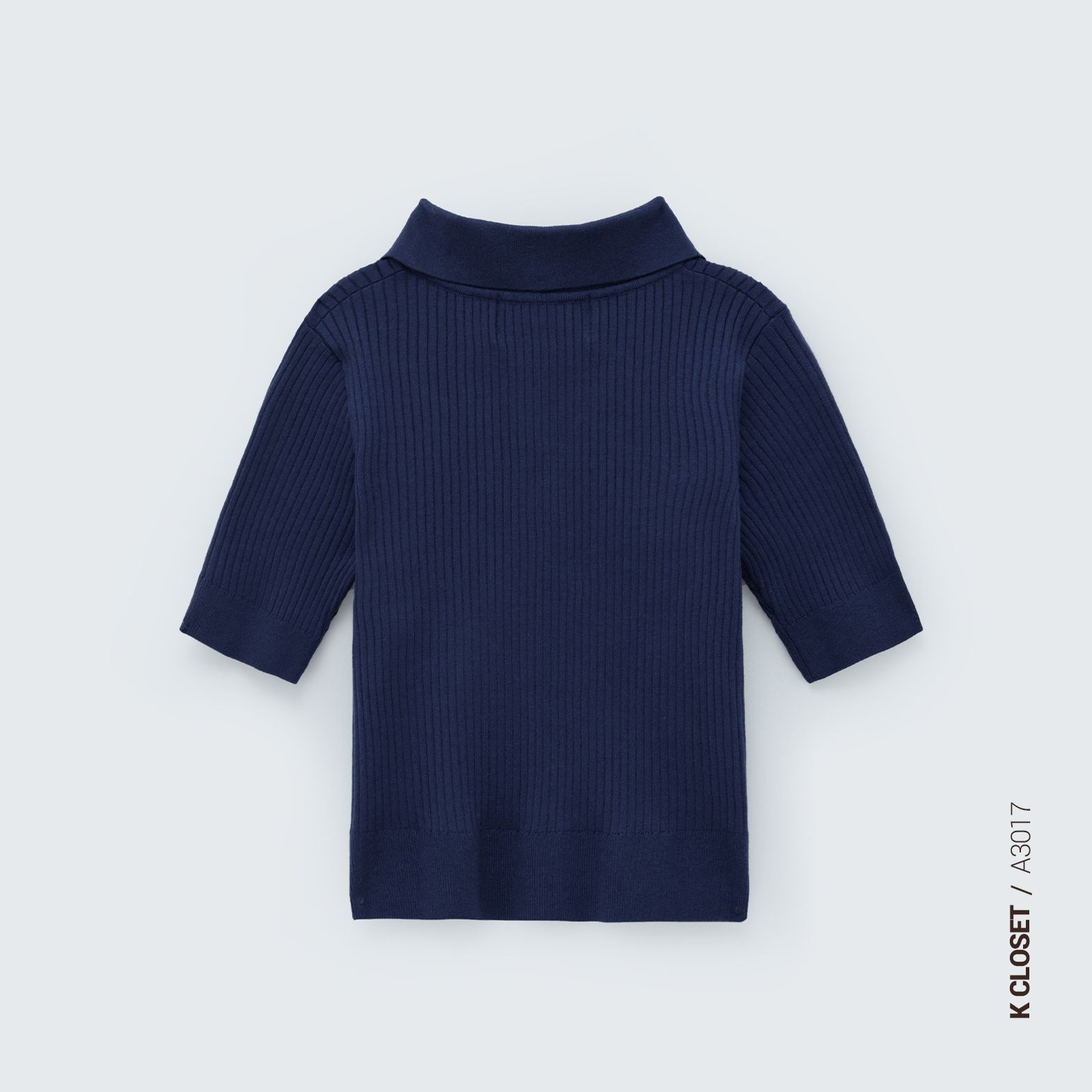 ÁO DỆT KIM POLO TÚI NẮP GIẢ K CLOSET A3017