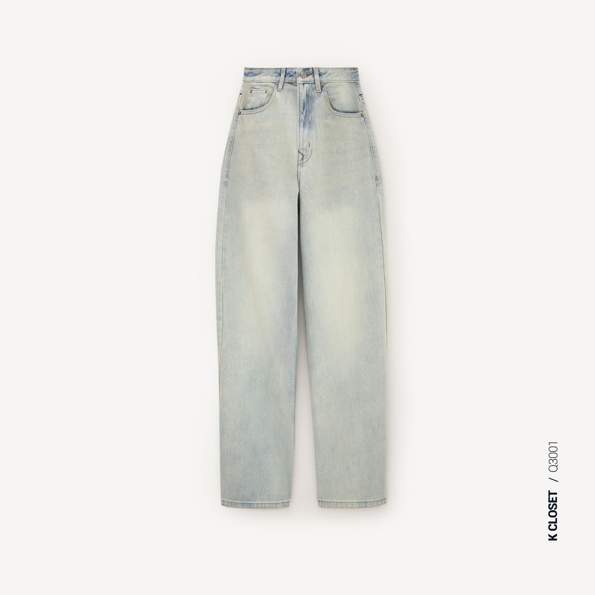 QUẦN JEAN BAGGY ỐNG RỘNG K CLOSET Q3001